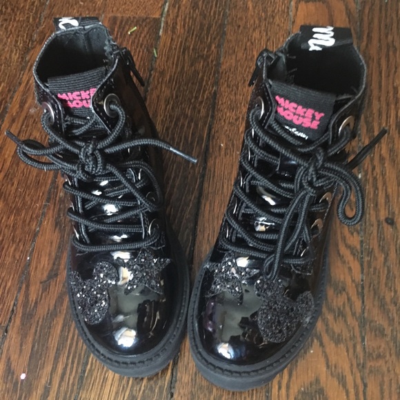zara mickey boots